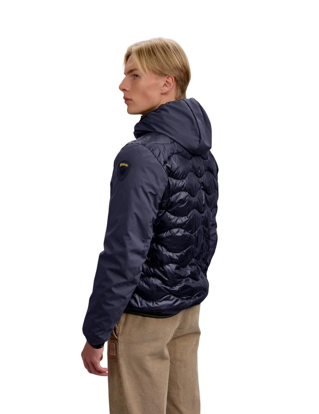 Blauer Plumífero relleno mixto Albert Azul