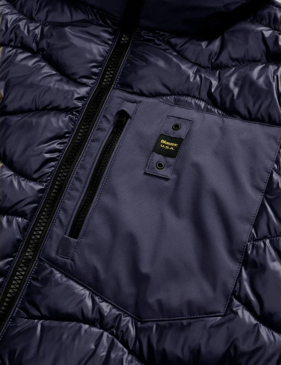 Blauer Plumífero relleno mixto Albert Azul