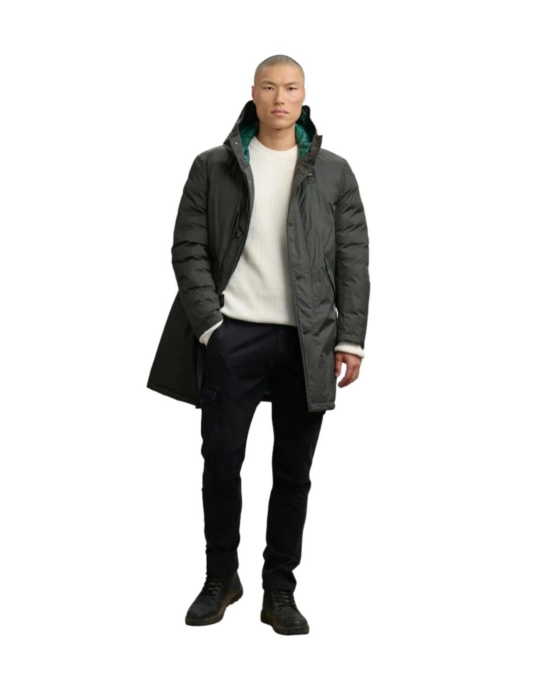 Blauer Parka Impermeable Faywood Verde