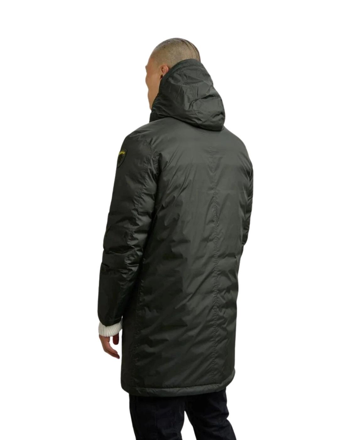 Blauer Parka Impermeable Faywood Verde