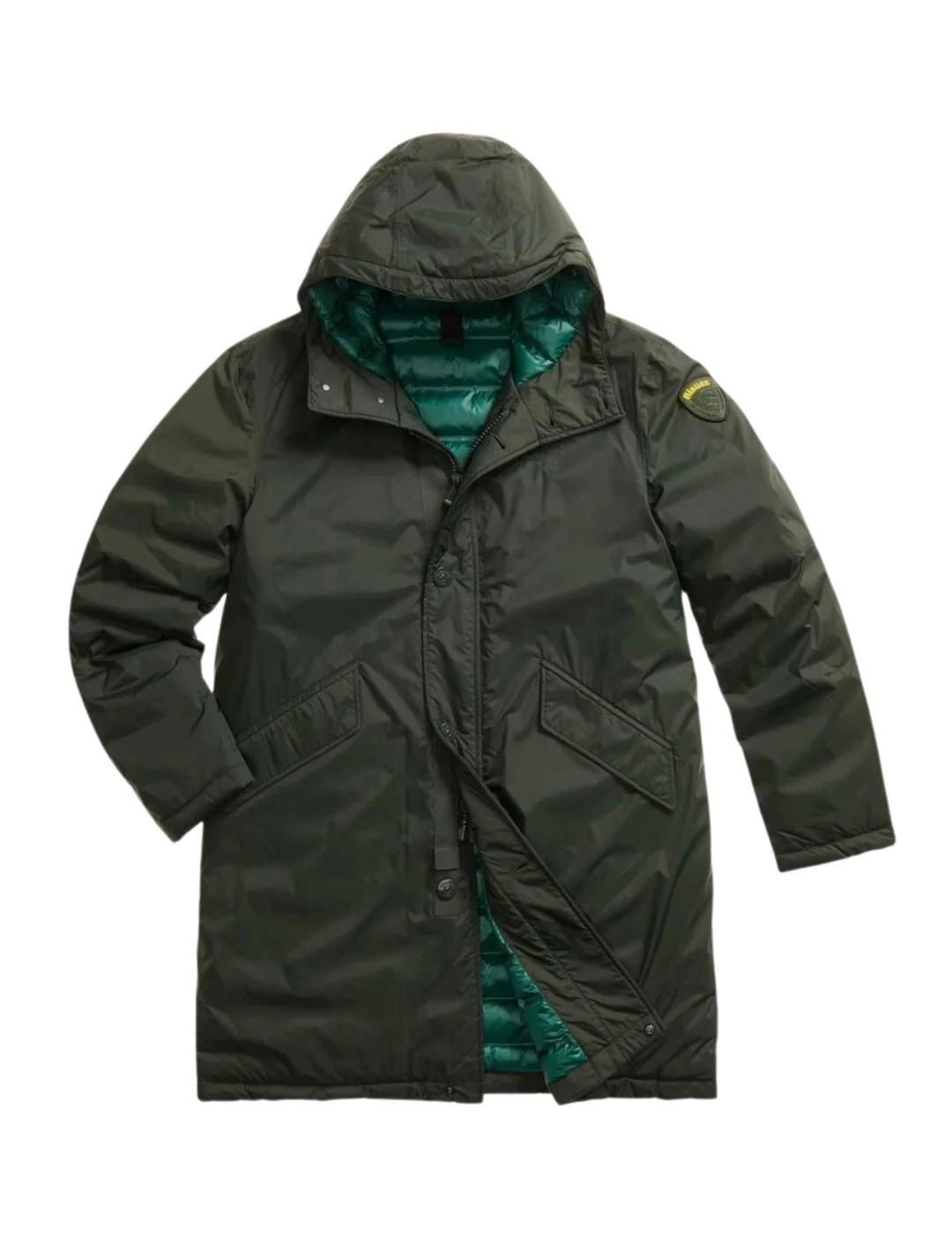 Blauer Parka Impermeable Faywood Verde