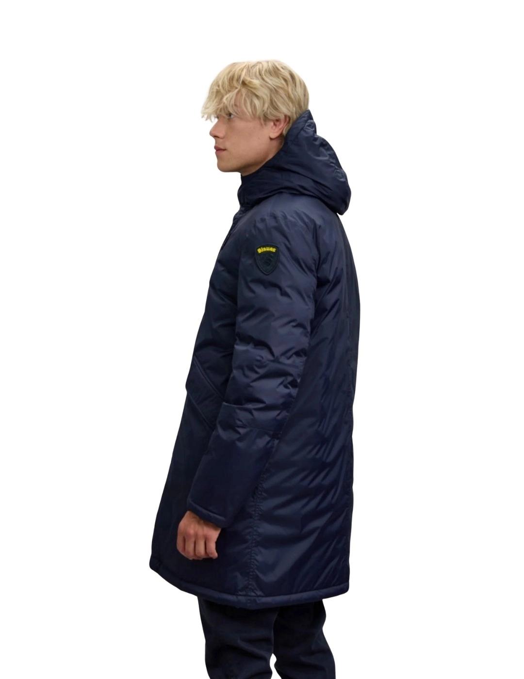 Blauer Parka Impermeable Faywood Azul