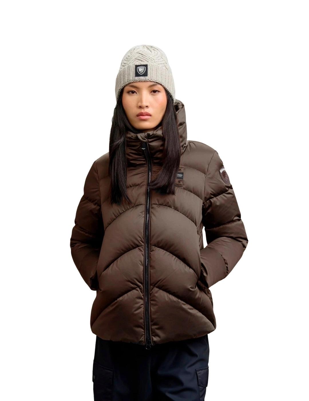 Blauer Plumífero corto Maryland Marrón