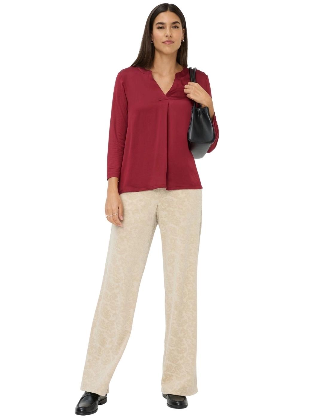 Brax Camisa Clarisa Granate