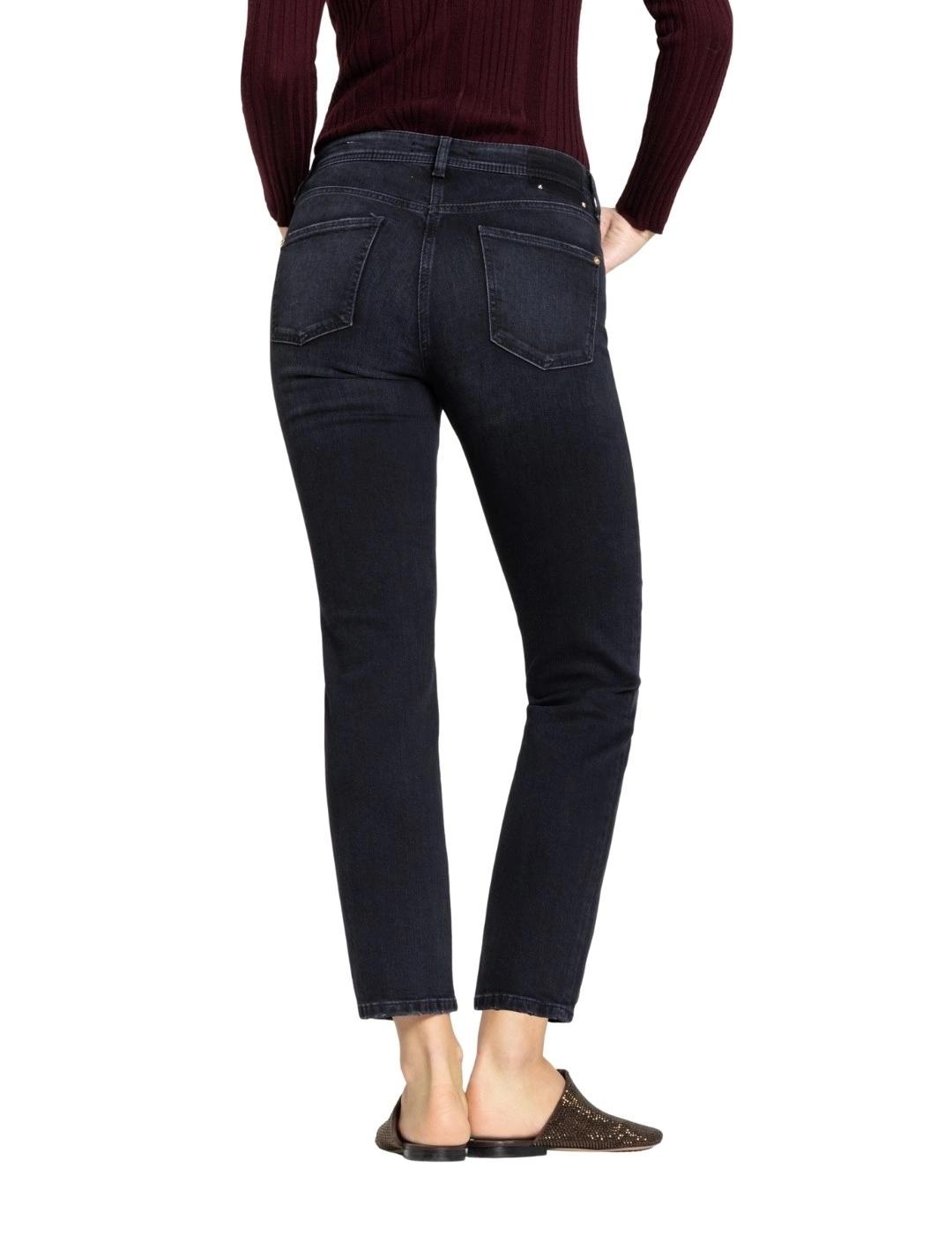 Cambio Pantalón Piper Cropped Dark Cozy Well Worn