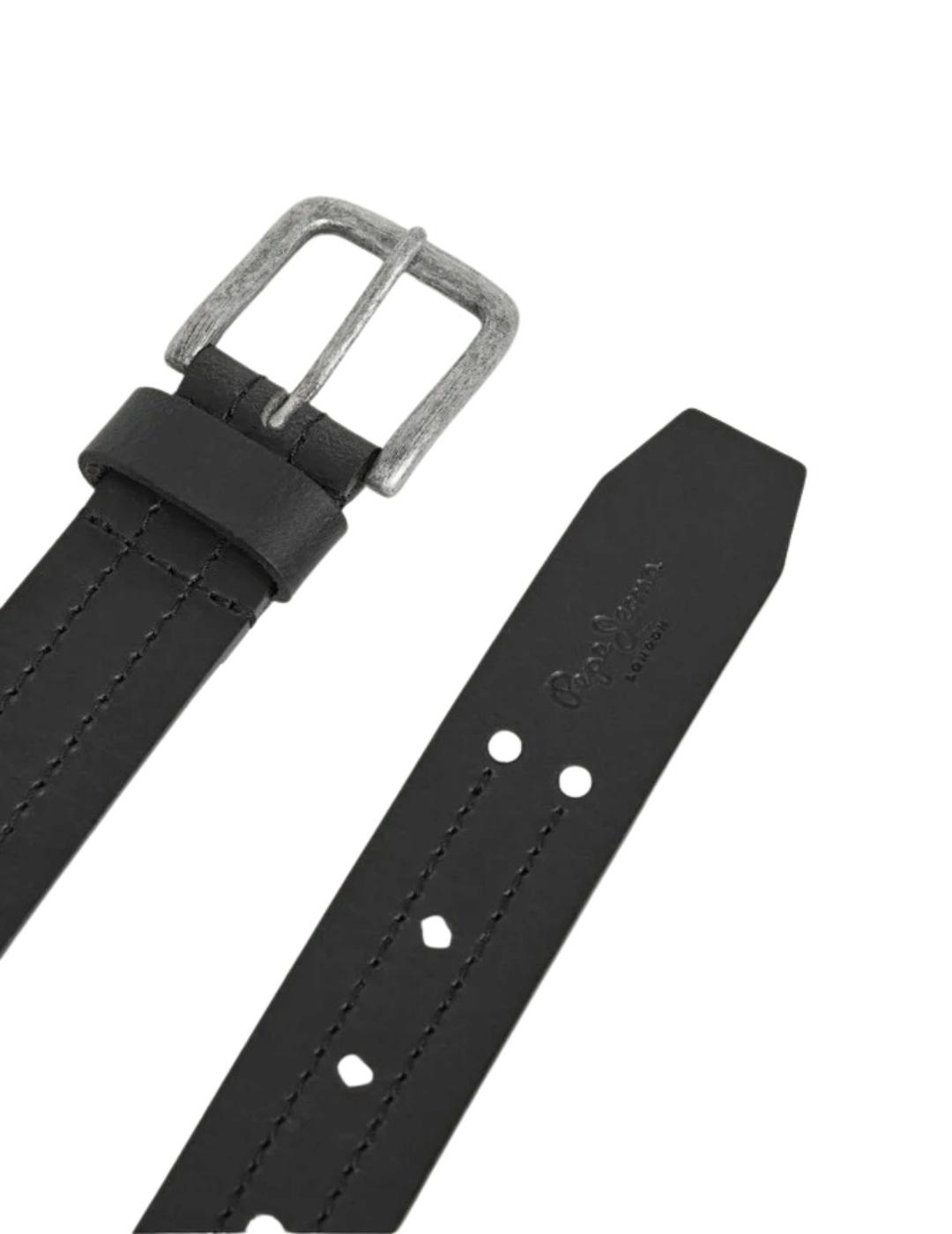 Pepe Jeans Cinturón Negro para hombre