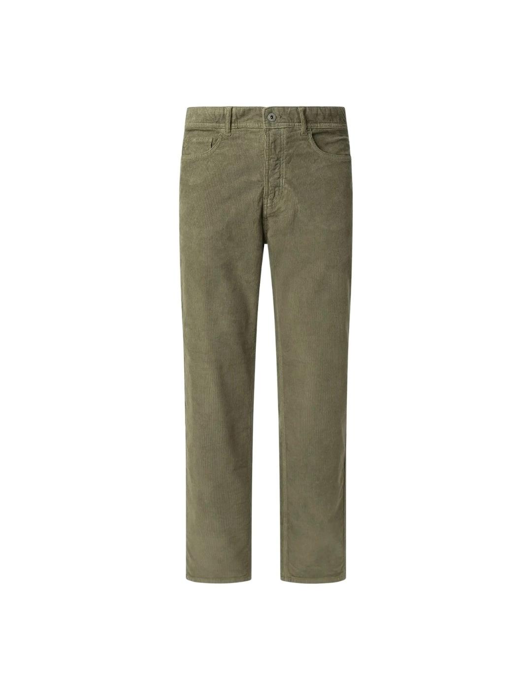 Pepe Jeans Pantalones Slim 5 Pockets Verde