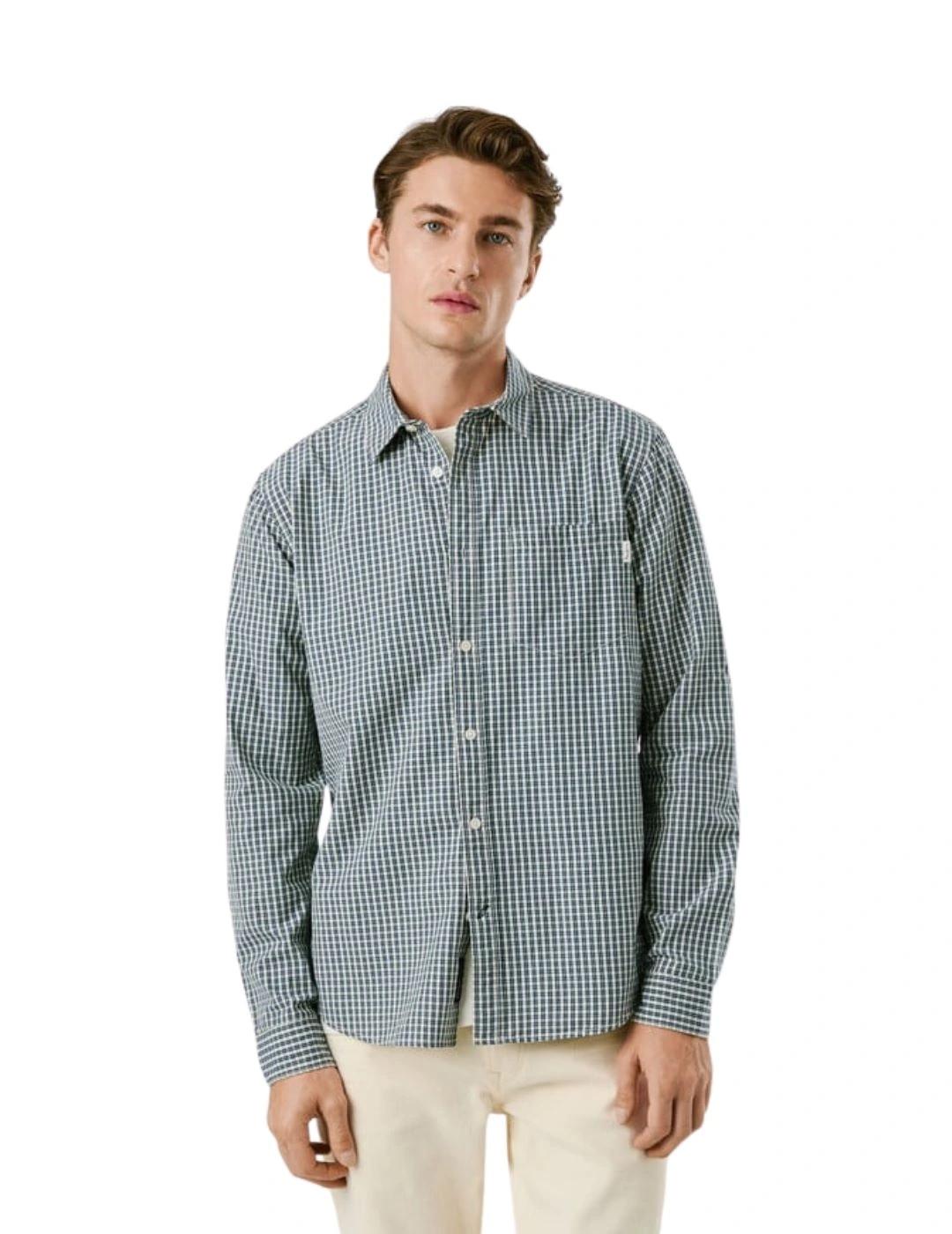 Pepe Jeans Camisa Colton Roja de cuadros