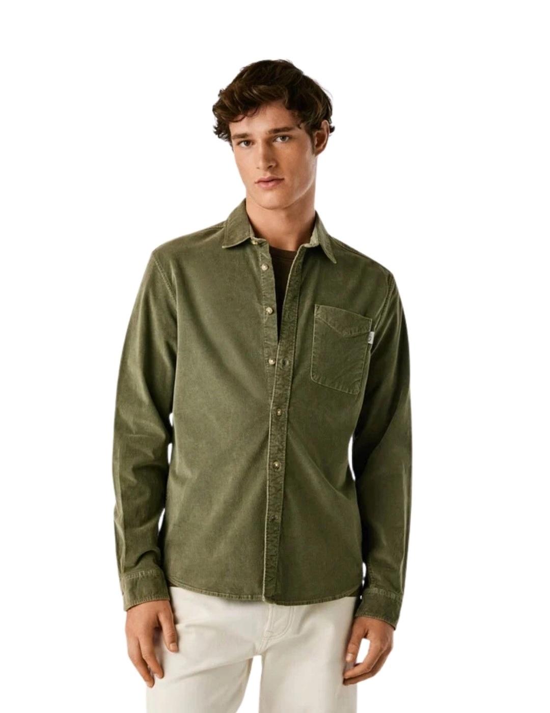 Pepe Jeans Camisa Clayton Verde
