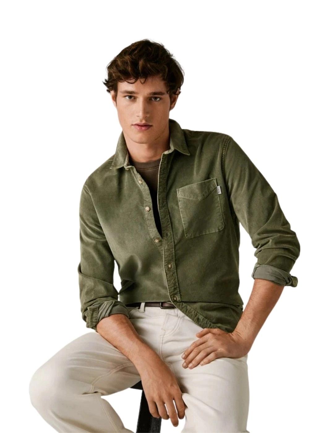 Pepe Jeans Camisa Clayton Verde