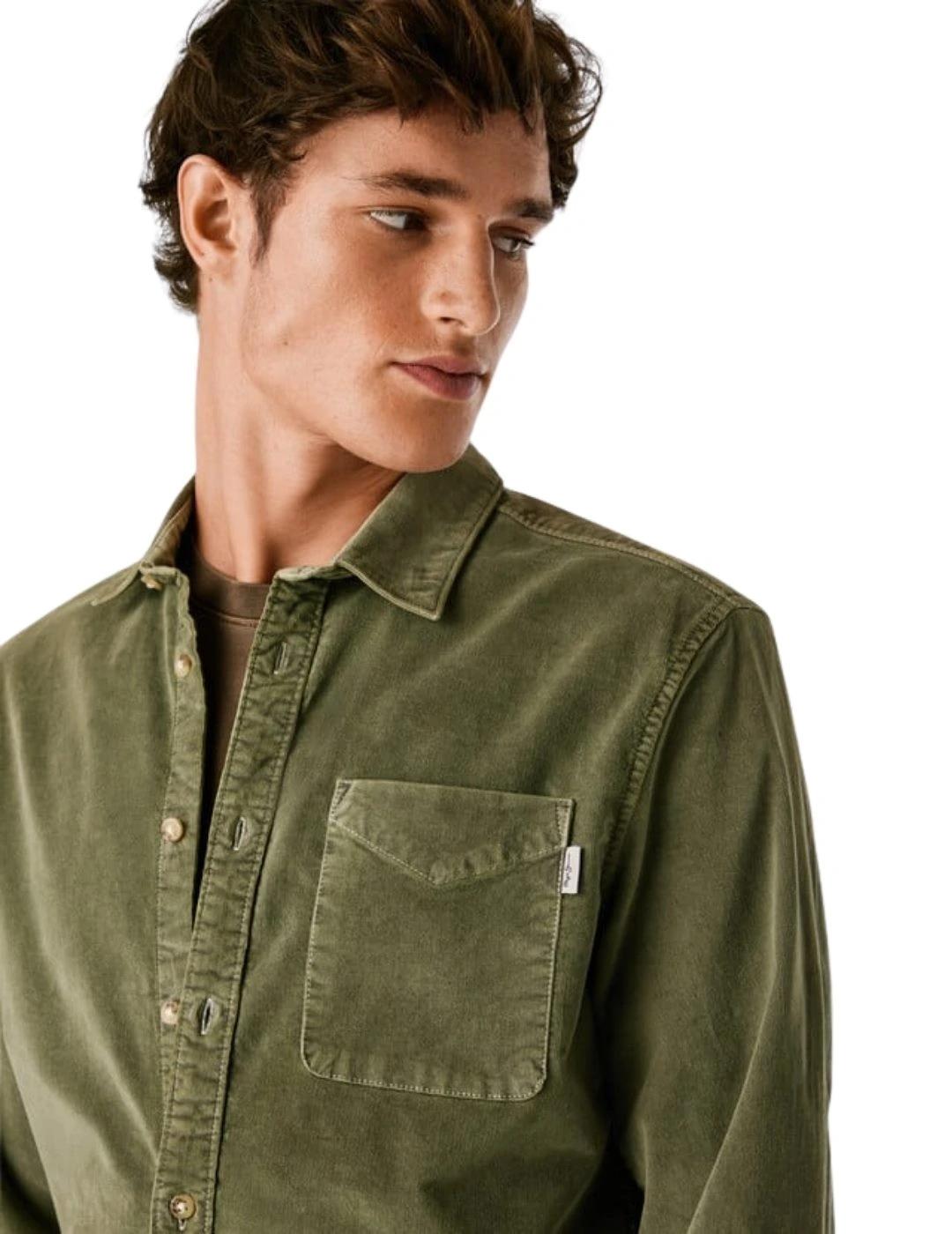 Pepe Jeans Camisa Clayton Verde