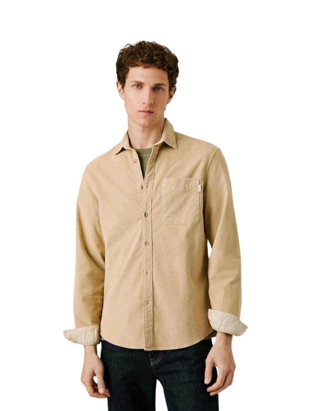 Pepe Jeans Camisa Clayton Stone Beige