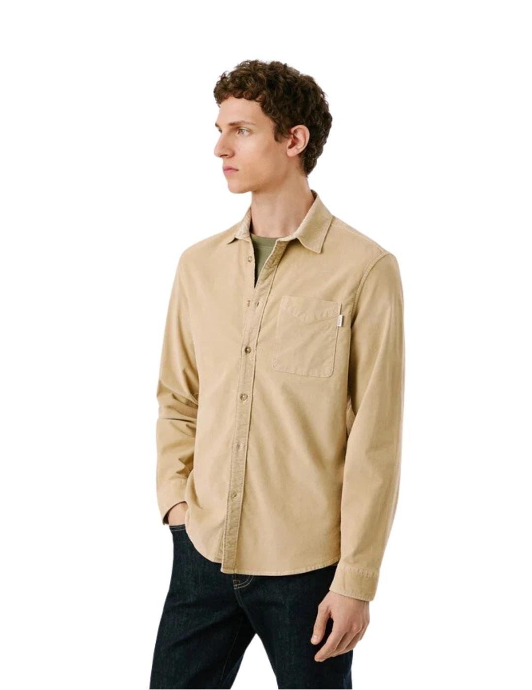 Pepe Jeans Camisa Clayton Stone Beige