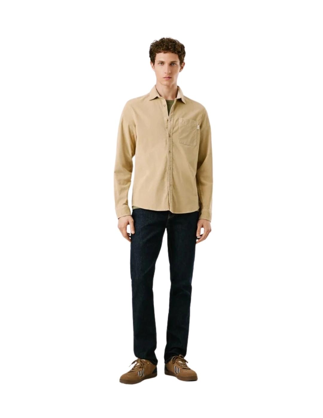 Pepe Jeans Camisa Clayton Stone Beige