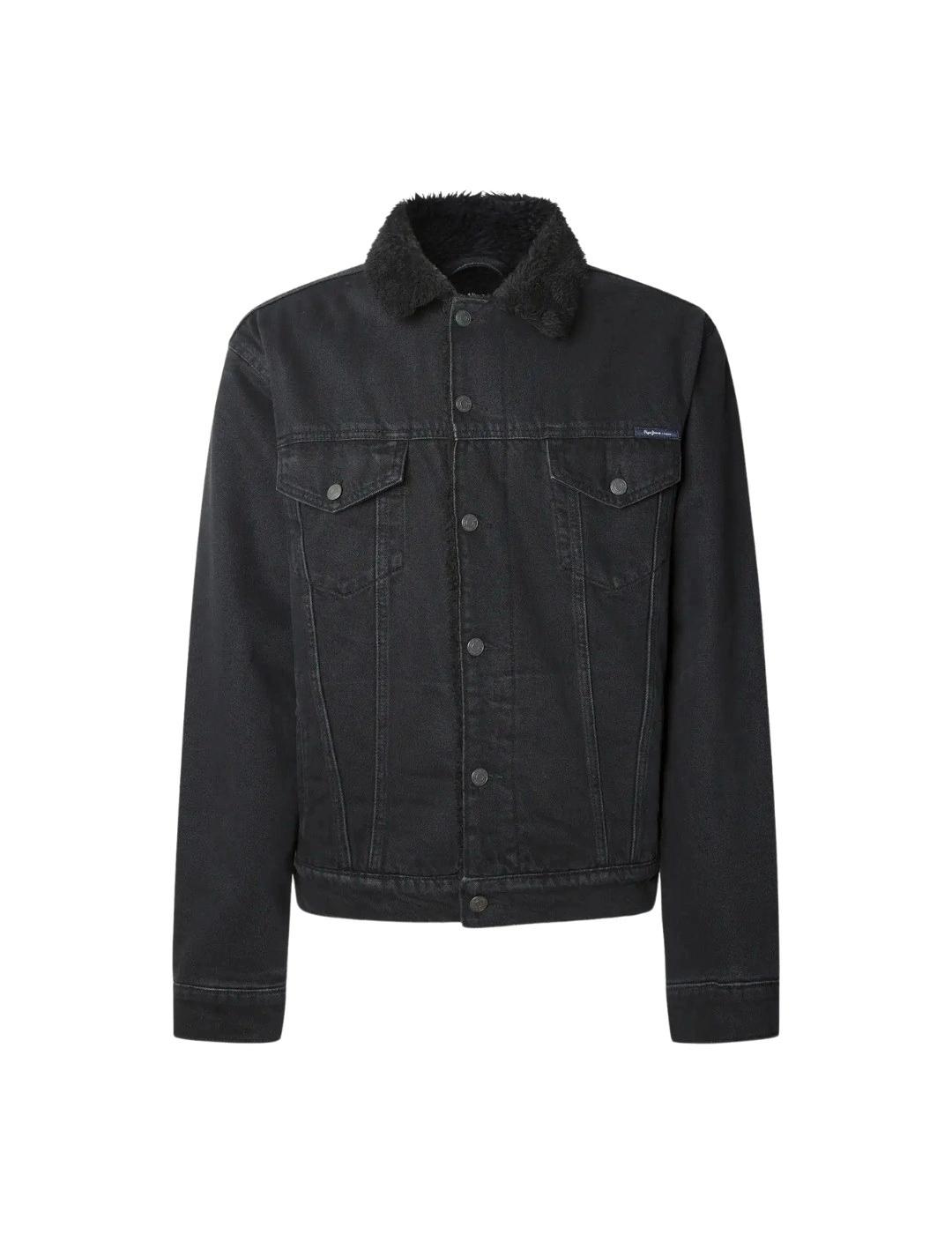 Pepe Jeans Cazadora Negra Denim