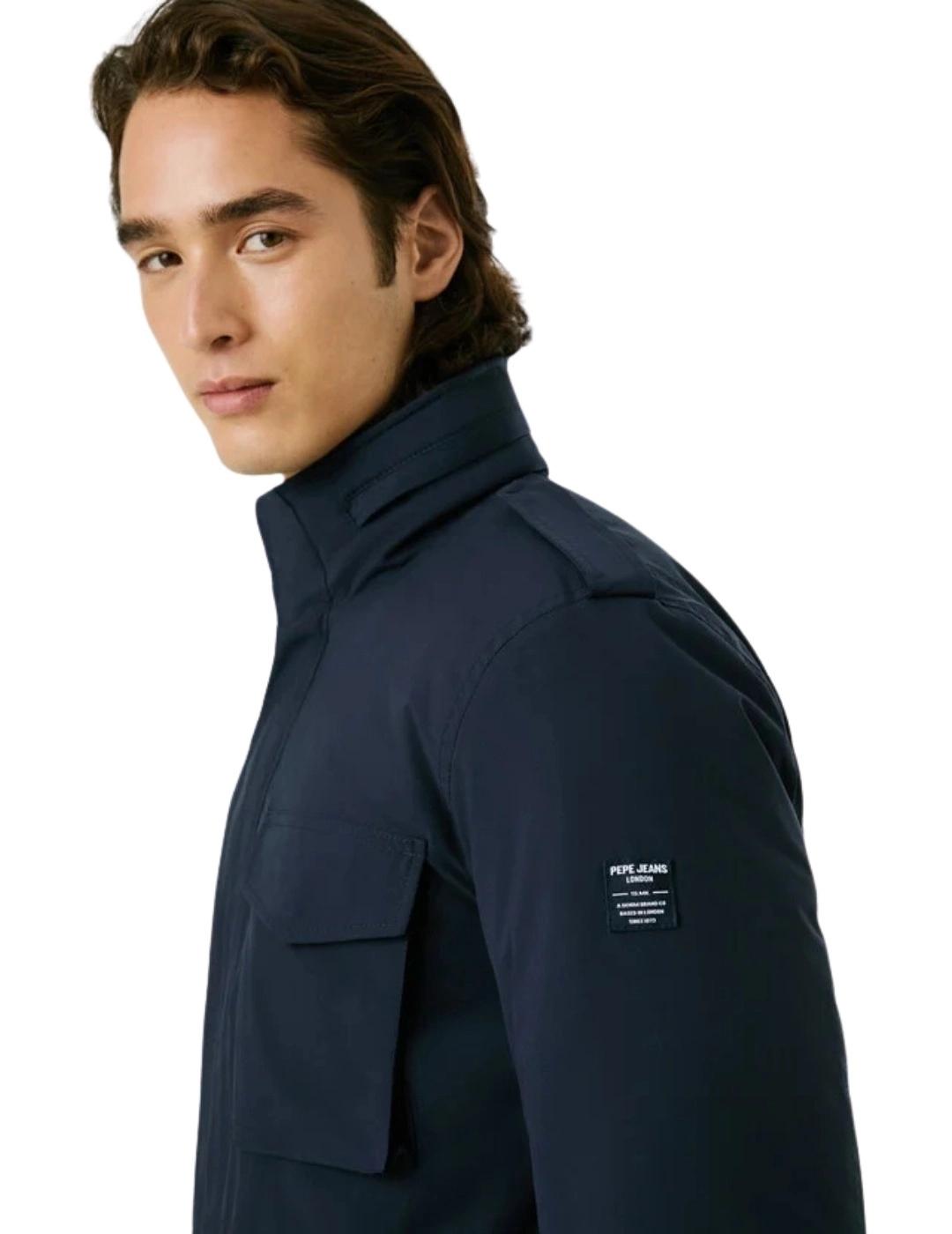 Pepe Jeans Abrigo Jet Azul marino