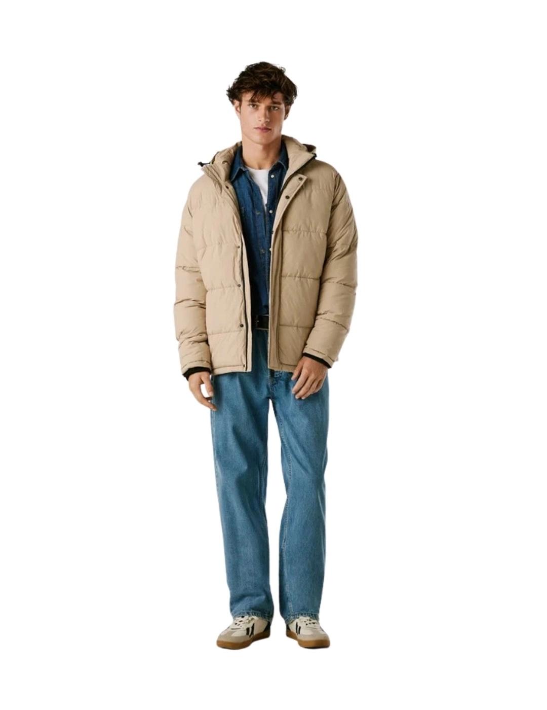 Pepe Jeans Abrigo Jobias Stone Beige