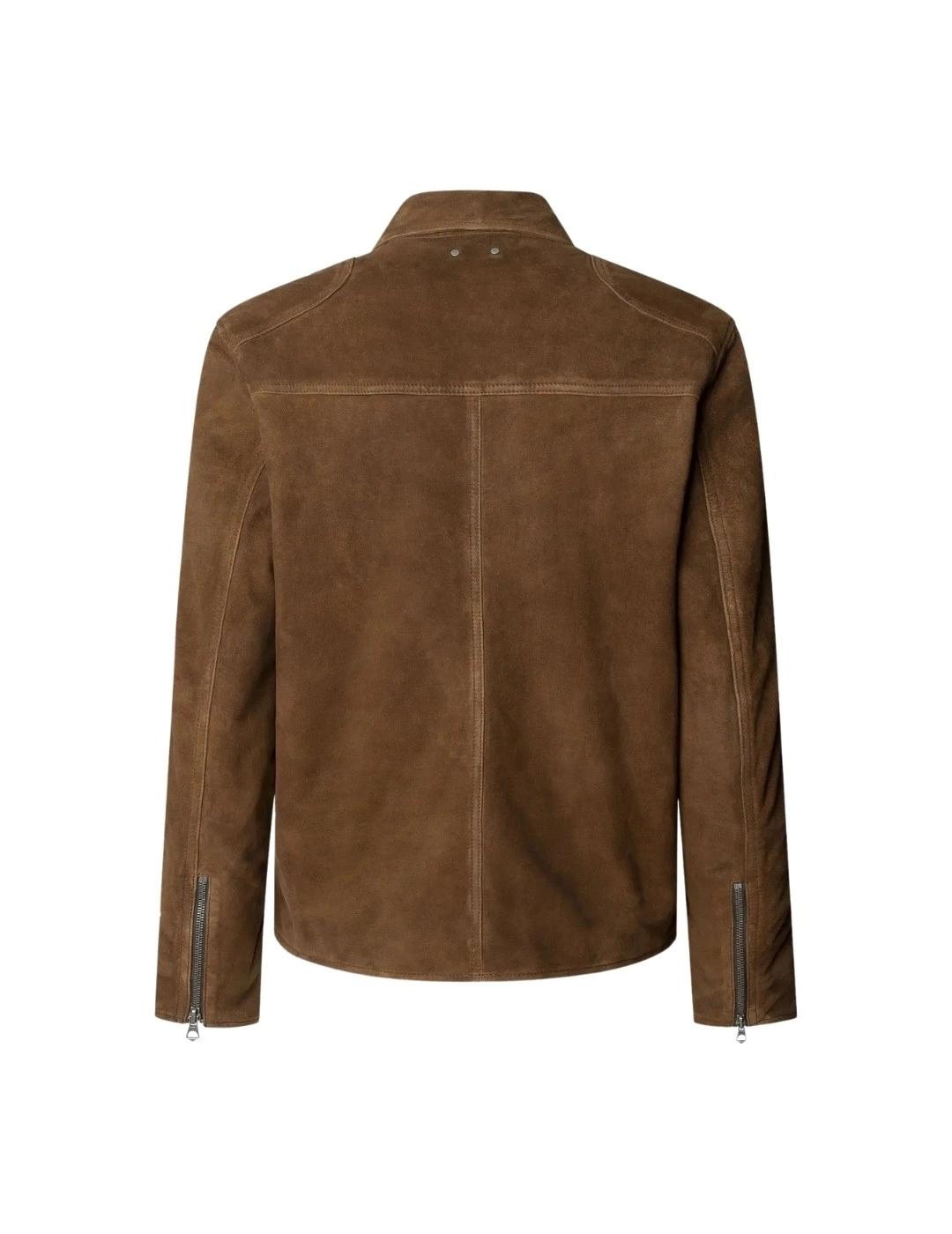 Pepe Jeans Cazadora de ante Marrón