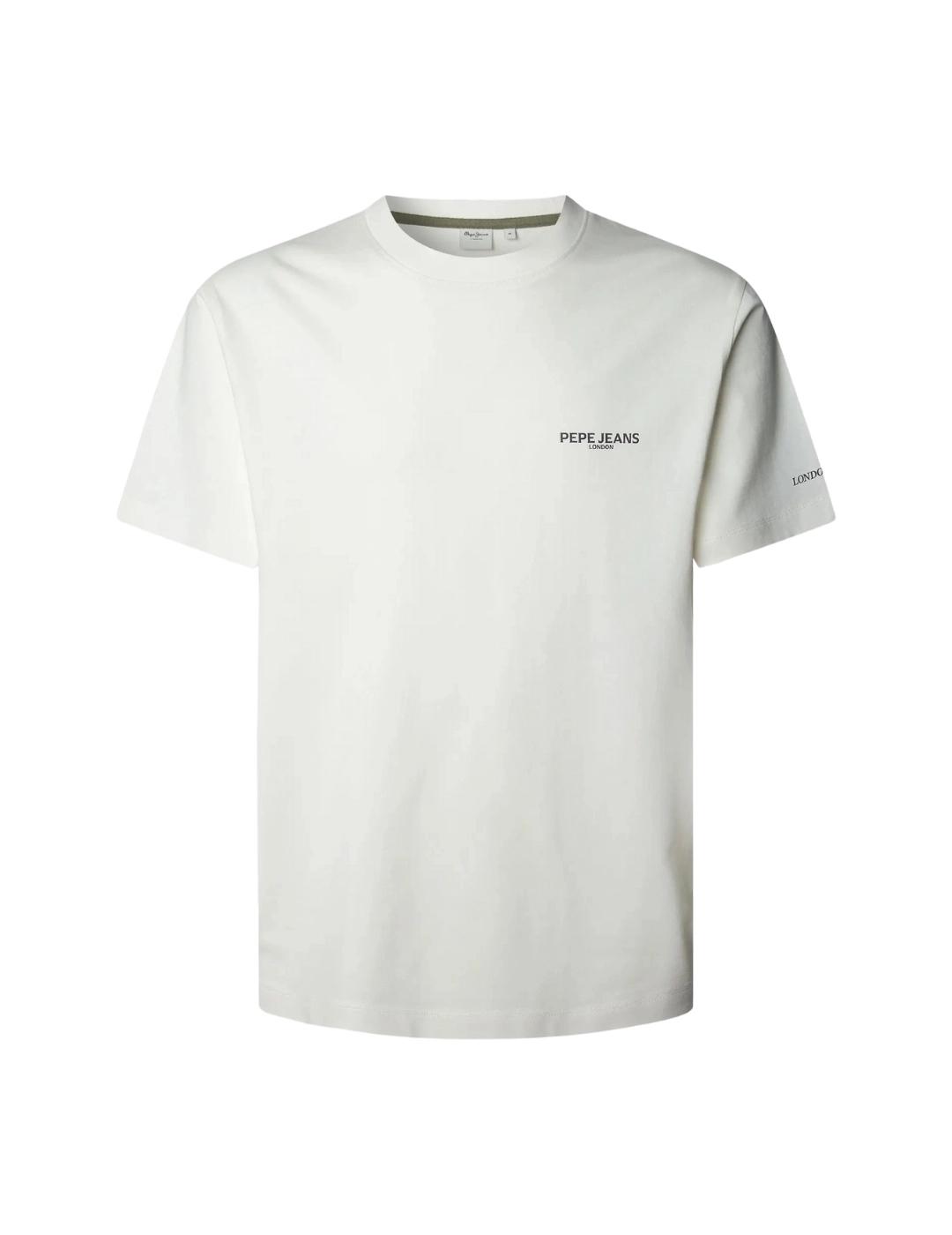 Pepe Jeans Camiseta Terry Blanca