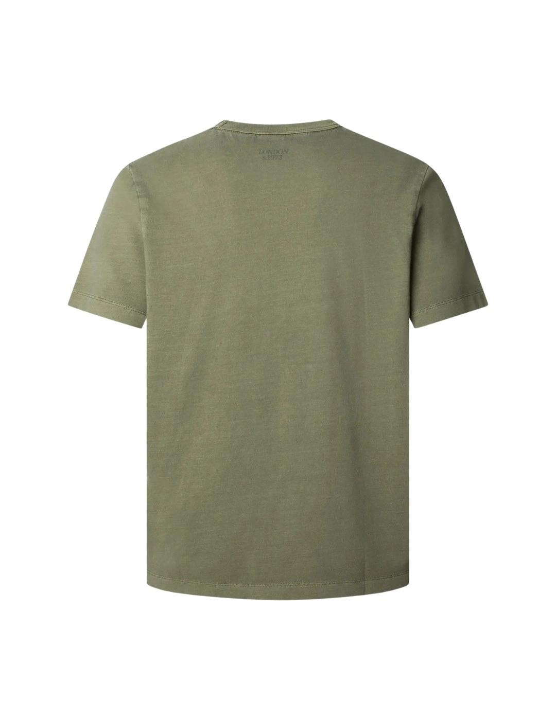 Pepe Jeans Camiseta Thyssen Verde