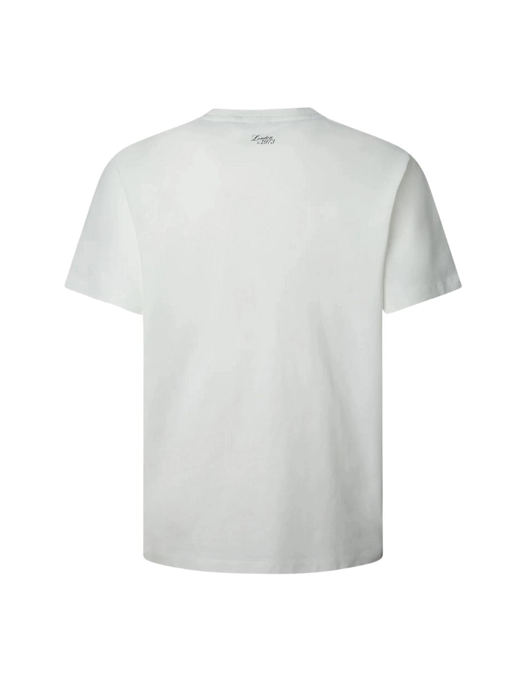 Pepe Jeans Camiseta Thansen Blanca