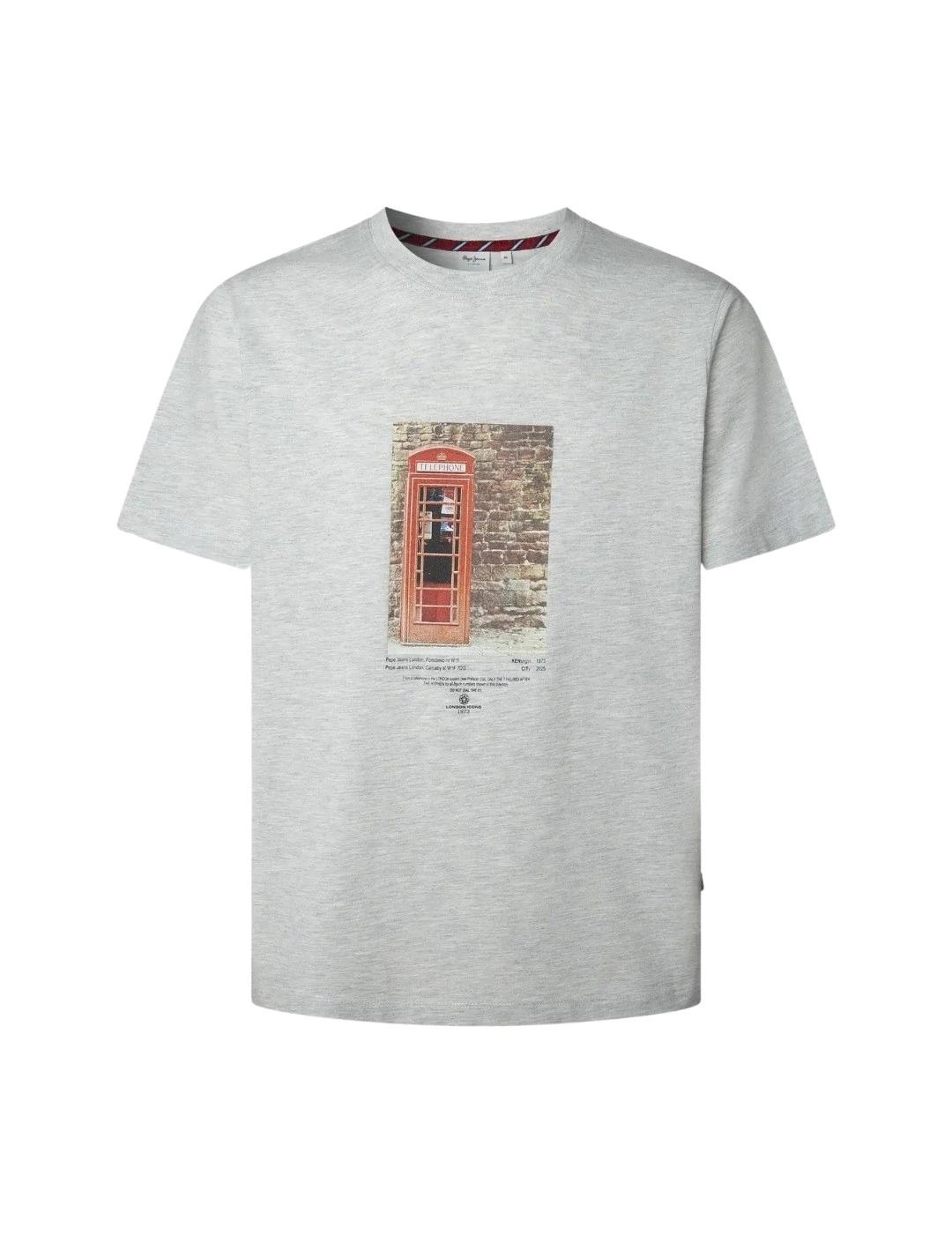 Pepe Jeans Camiseta Troy Gris