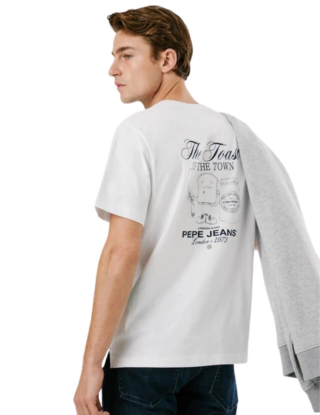 Pepe Jeans Camiseta Thiago Blanca