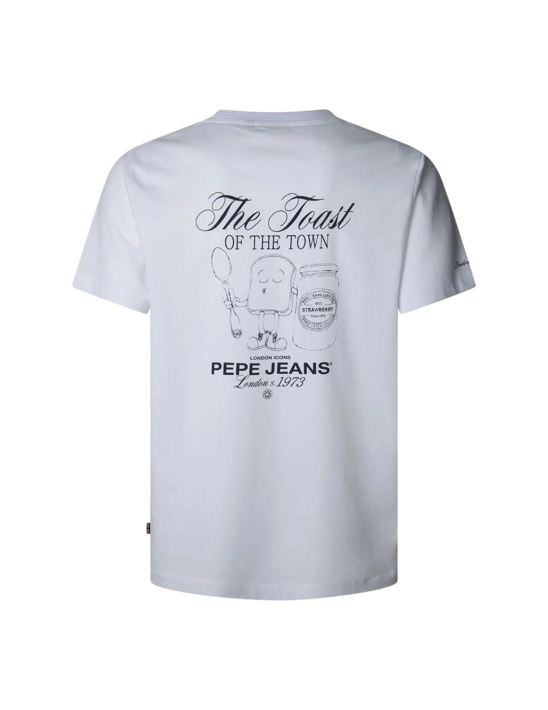 Pepe Jeans Camiseta Thiago Blanca