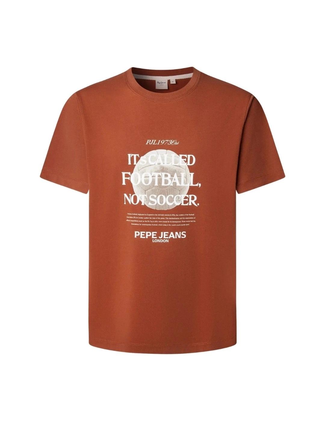 Pepe Jeans Camiseta Tylan Brick Red