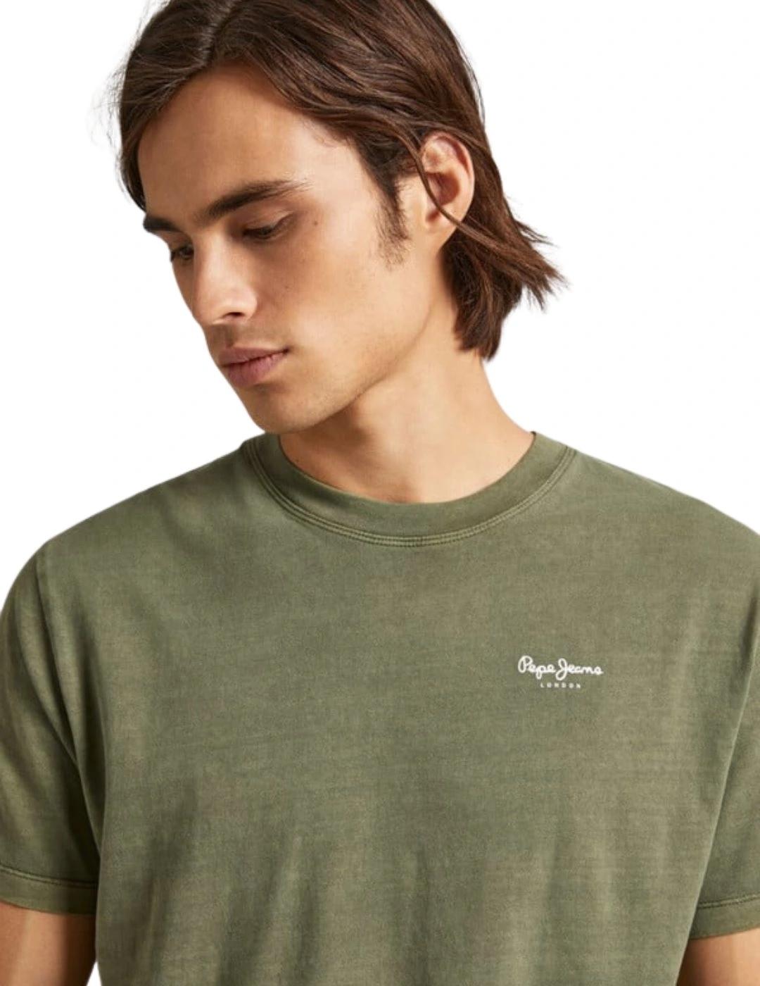 Pepe Jeans Camiseta Jacko Verde