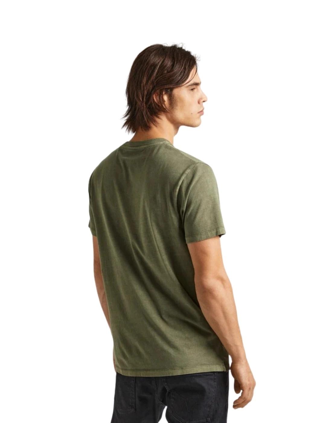 Pepe Jeans Camiseta Jacko Verde
