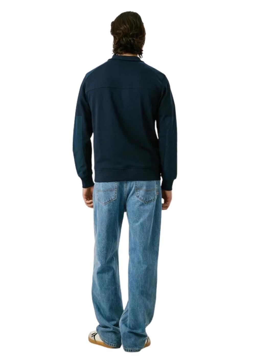 Pepe Jeans Sudadera cuello alto Azul marino