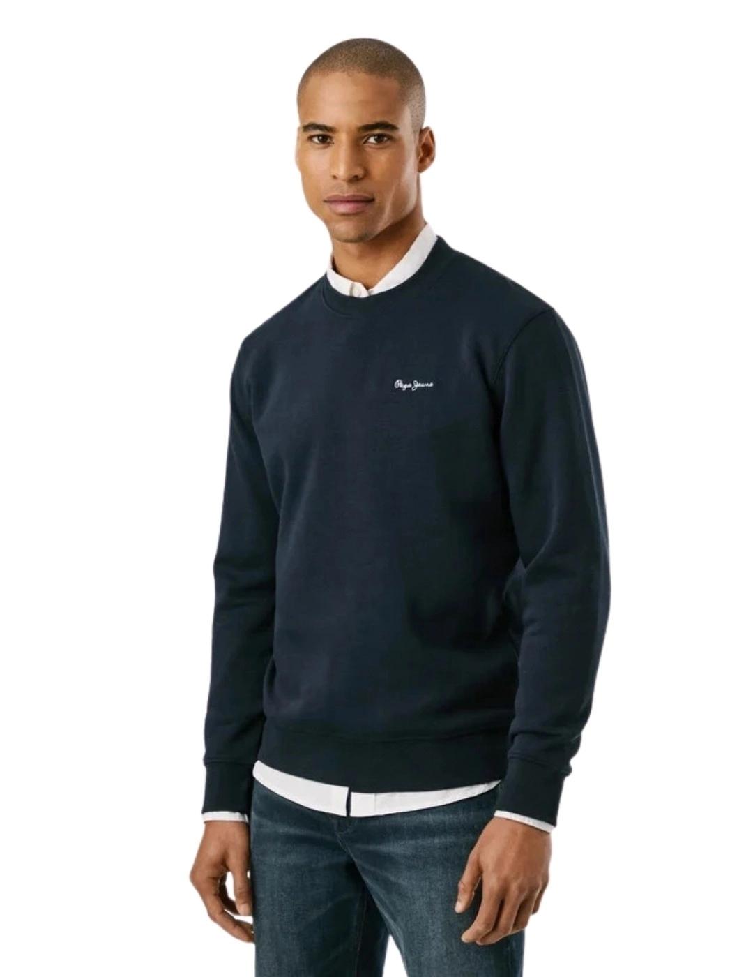 Pepe Jeans Sudadera cuello redondo con logo