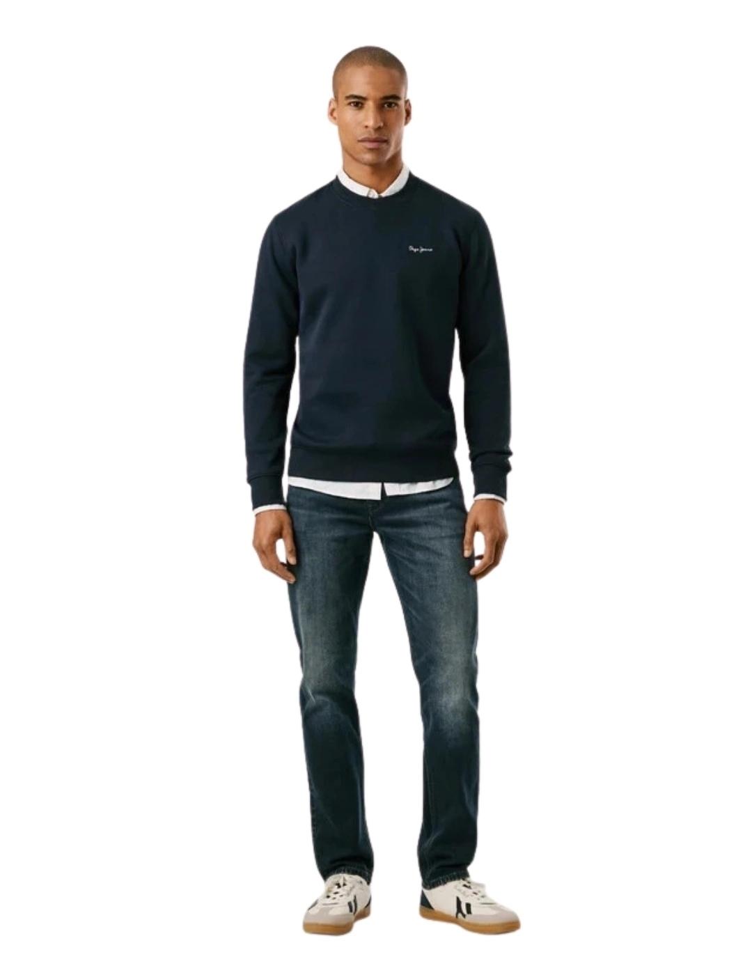Pepe Jeans Sudadera cuello redondo con logo