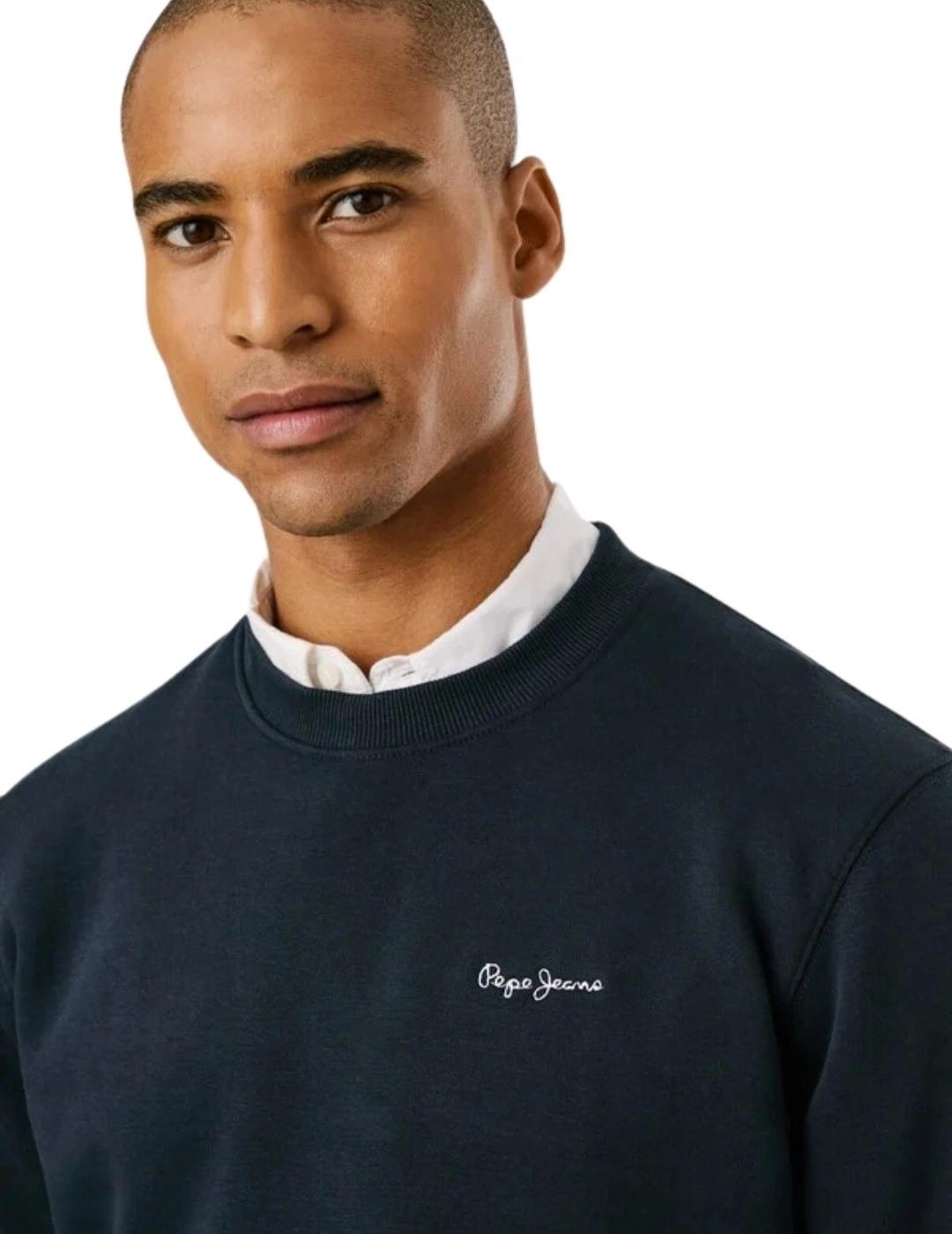 Pepe Jeans Sudadera cuello redondo con logo