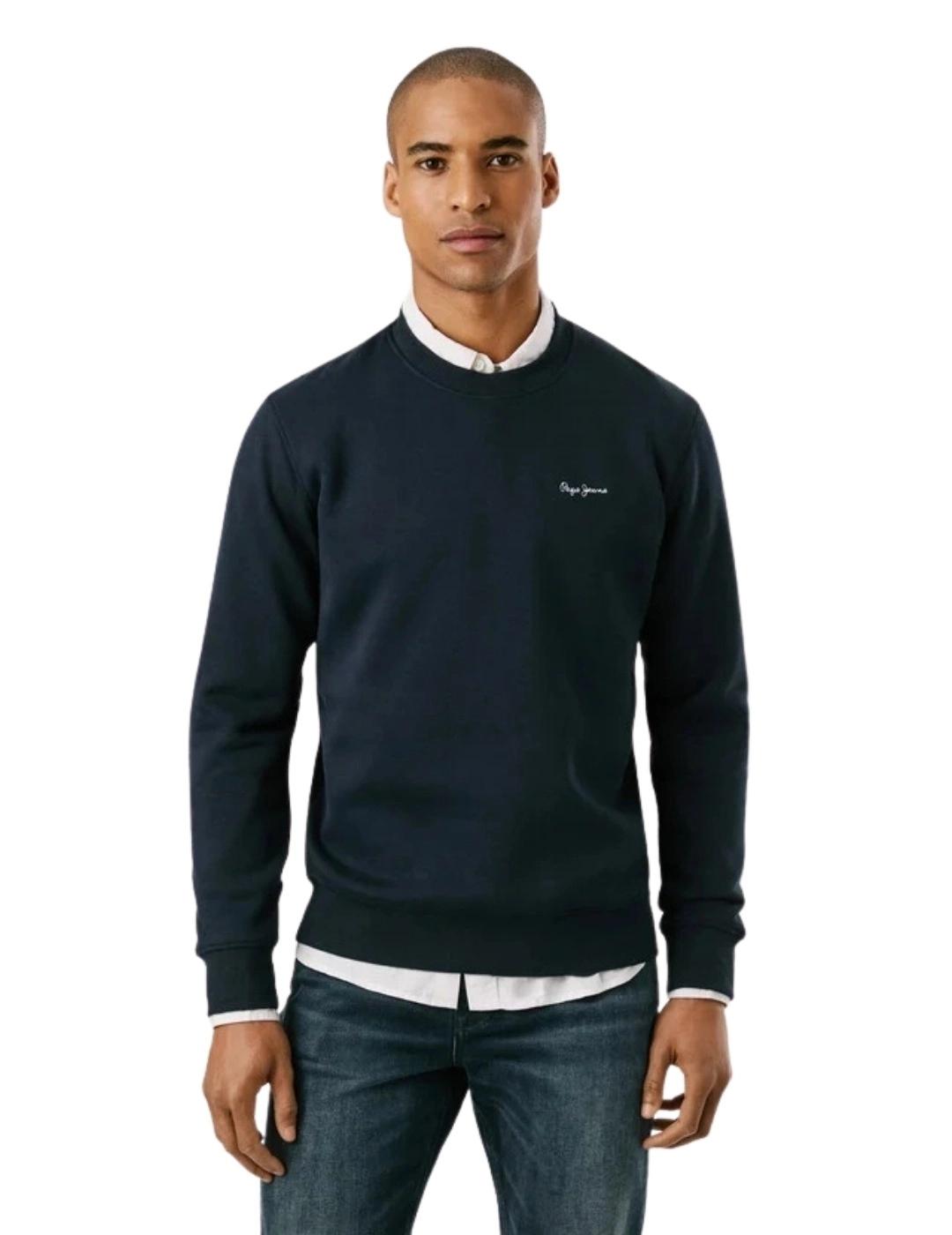Pepe Jeans Sudadera cuello redondo con logo