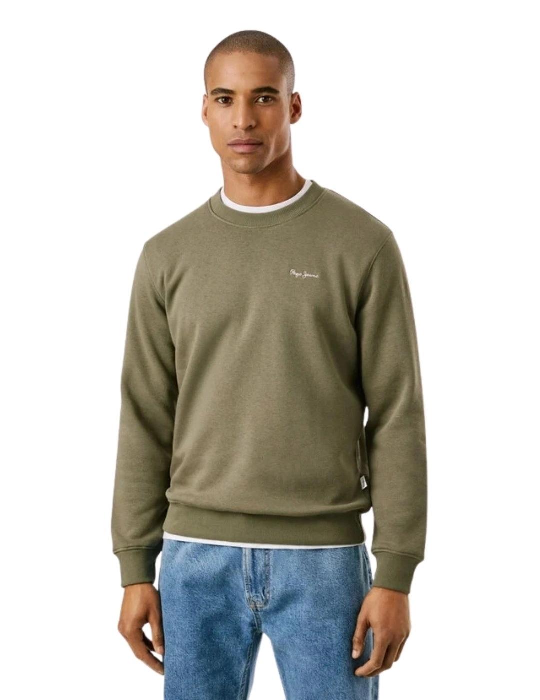 Pepe Jeans Sudadera cuello redondo con logo