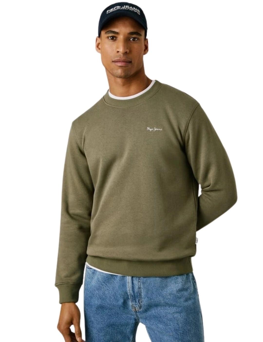 Pepe Jeans Sudadera cuello redondo con logo