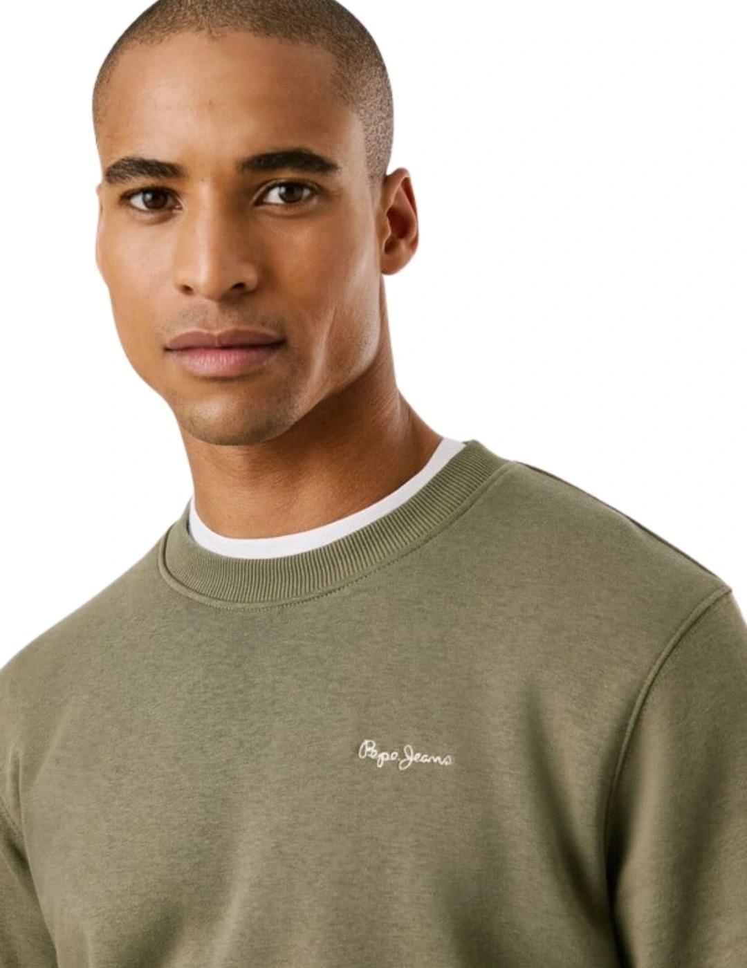 Pepe Jeans Sudadera cuello redondo con logo