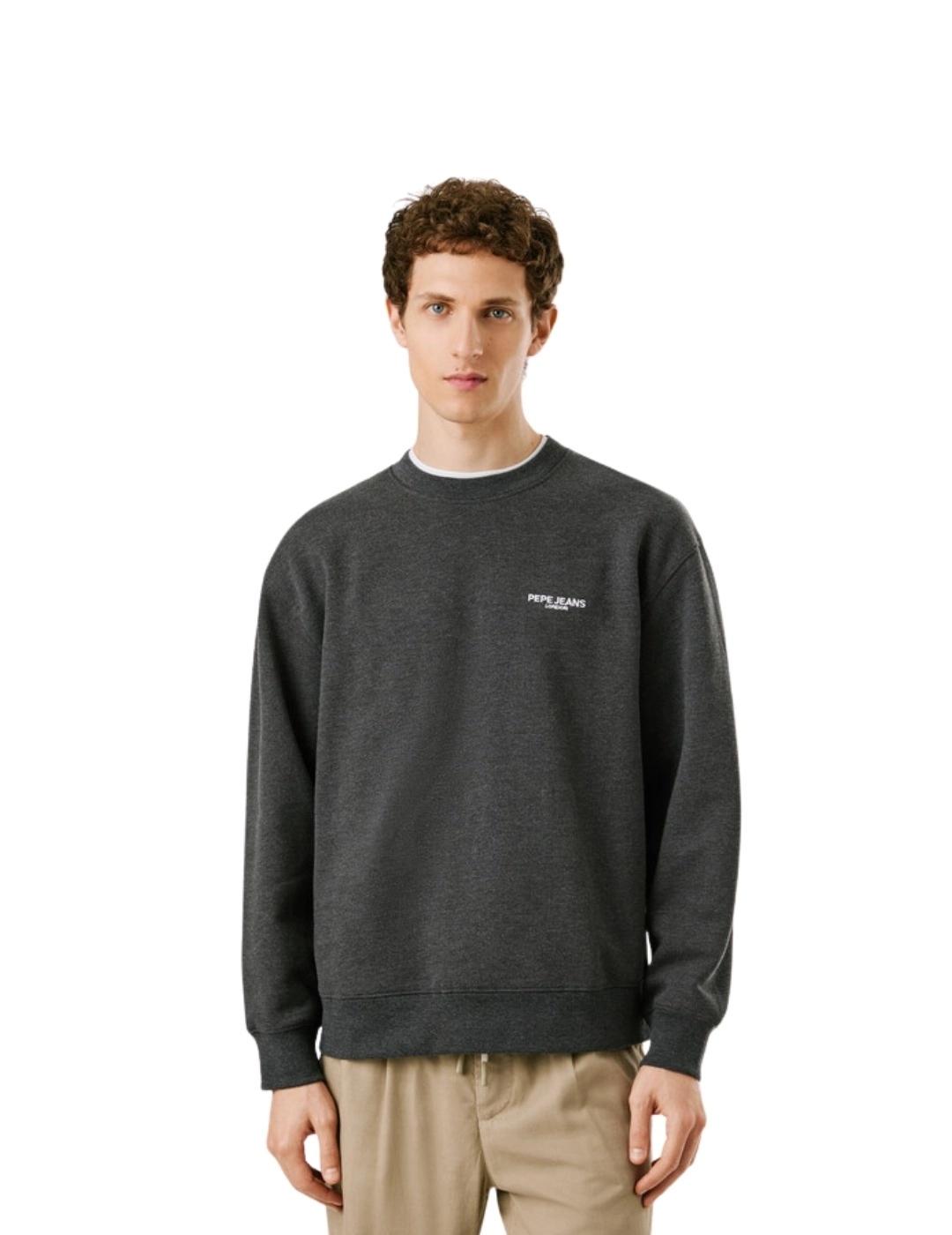 Pepe Jeans Sudadera Terry Gris oscuro