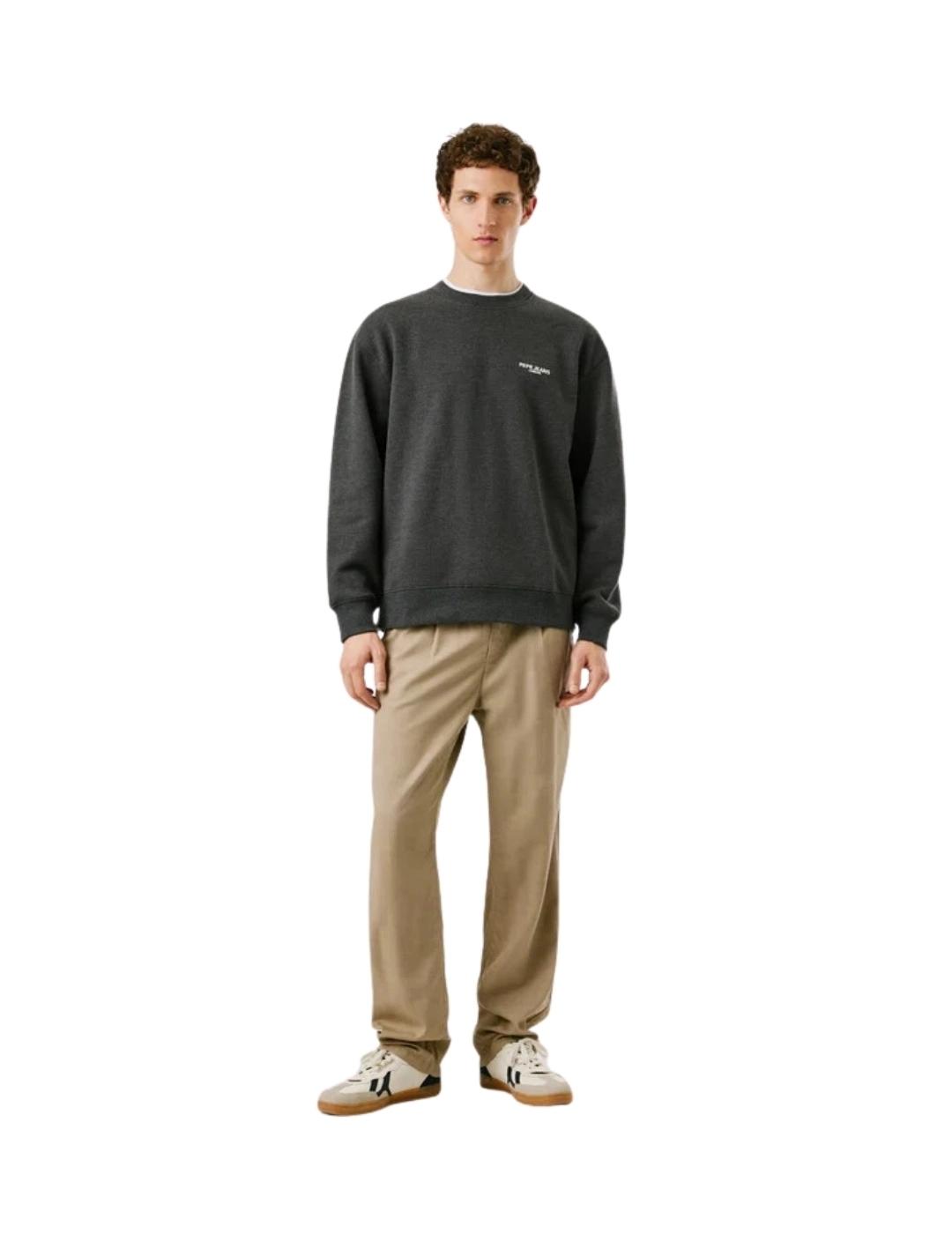 Pepe Jeans Sudadera Terry Gris oscuro
