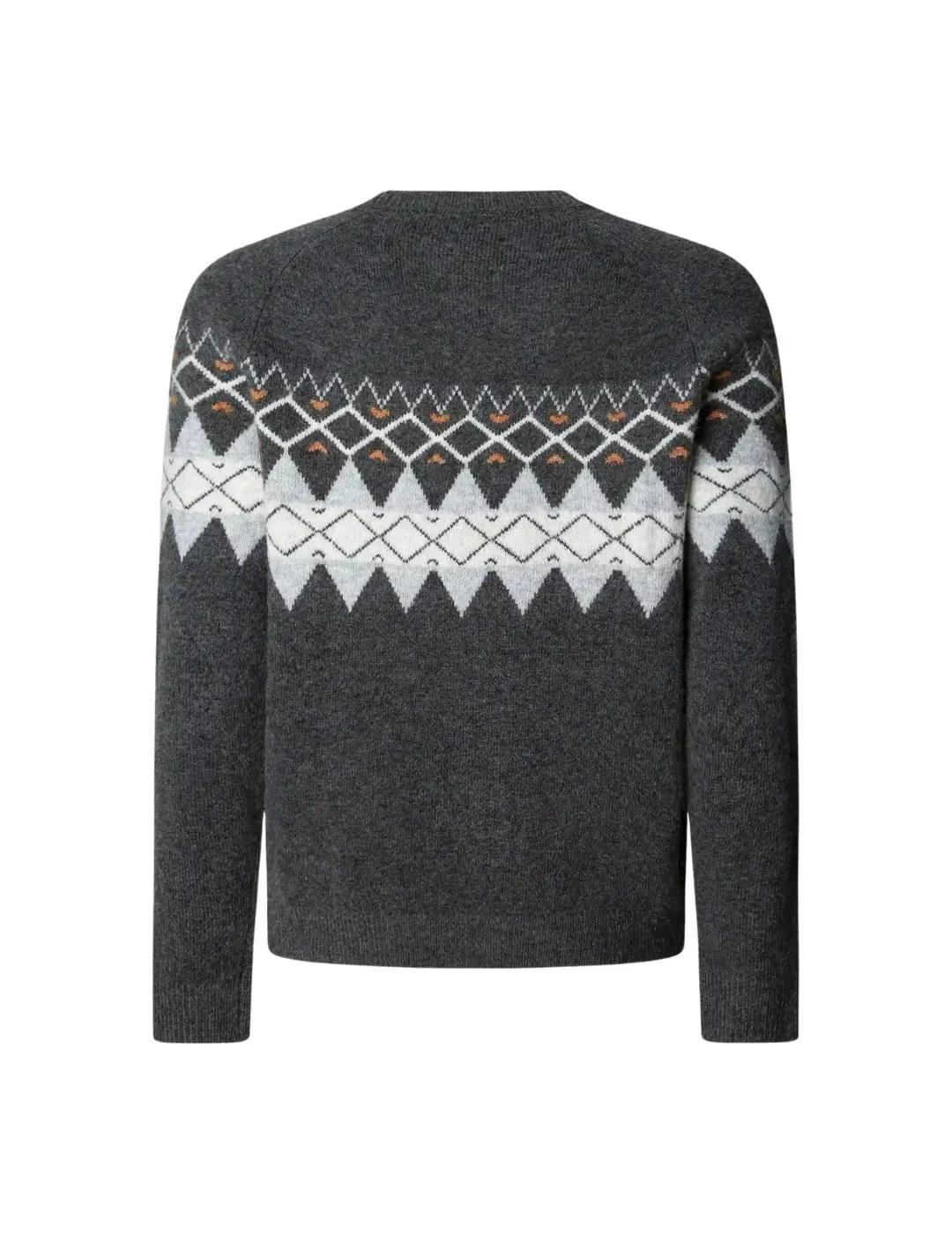 Pepe Jeans Jersey Presley Gris oscuro cenefa