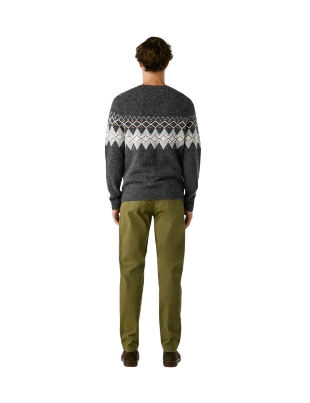 Pepe Jeans Jersey Presley Gris oscuro cenefa