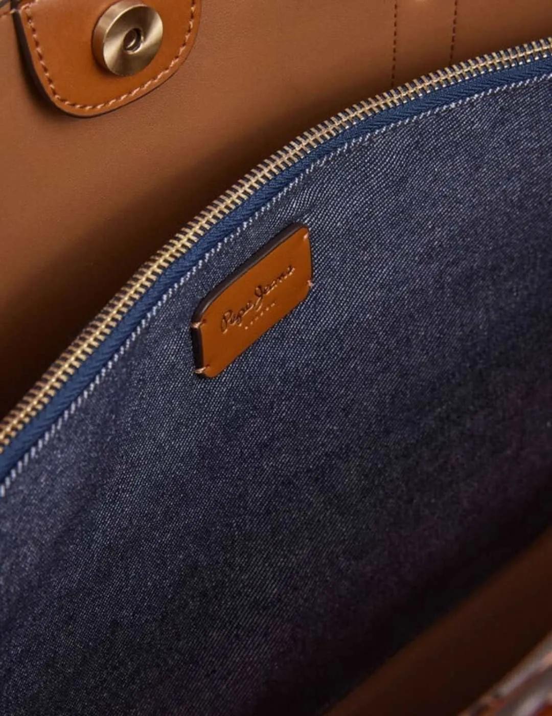 Pepe Jeans Bolso Audrey Limited Marrón