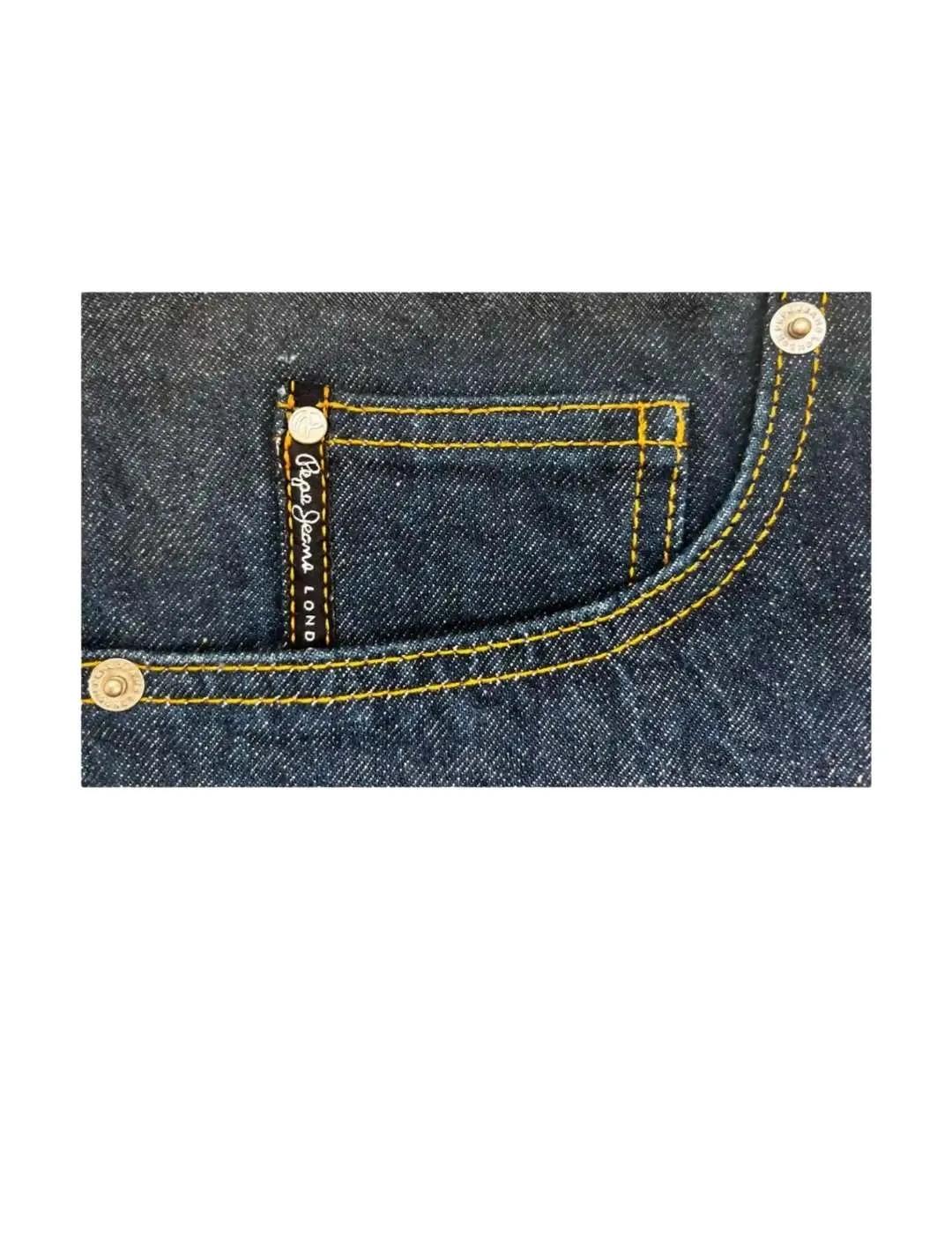 Pepe Jeans Pantalones Slim Denim Azul