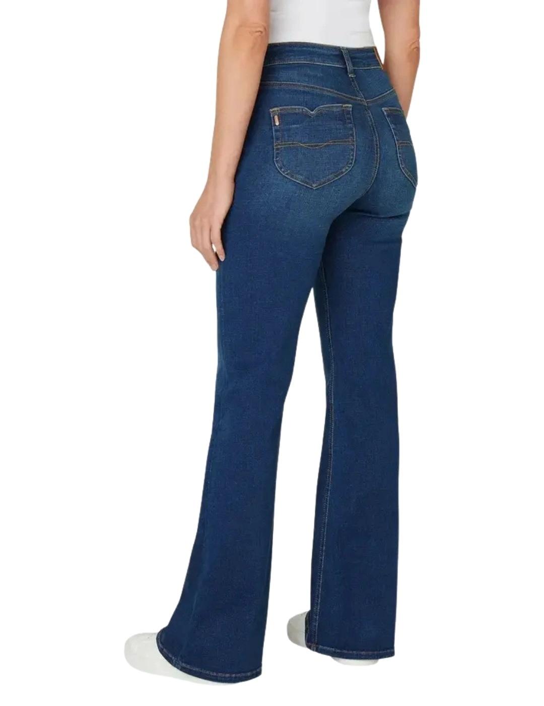 Pepe Jeans Pantalones Flare Denim Azul