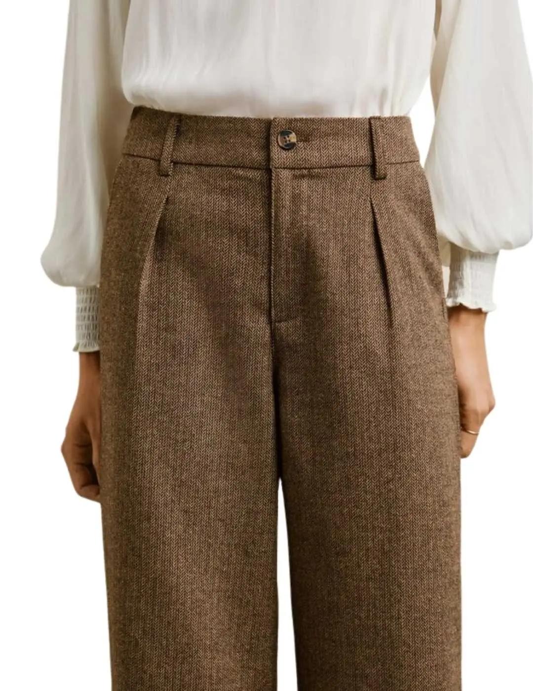 Pepe Jeans Pantalones Trinity Marrón