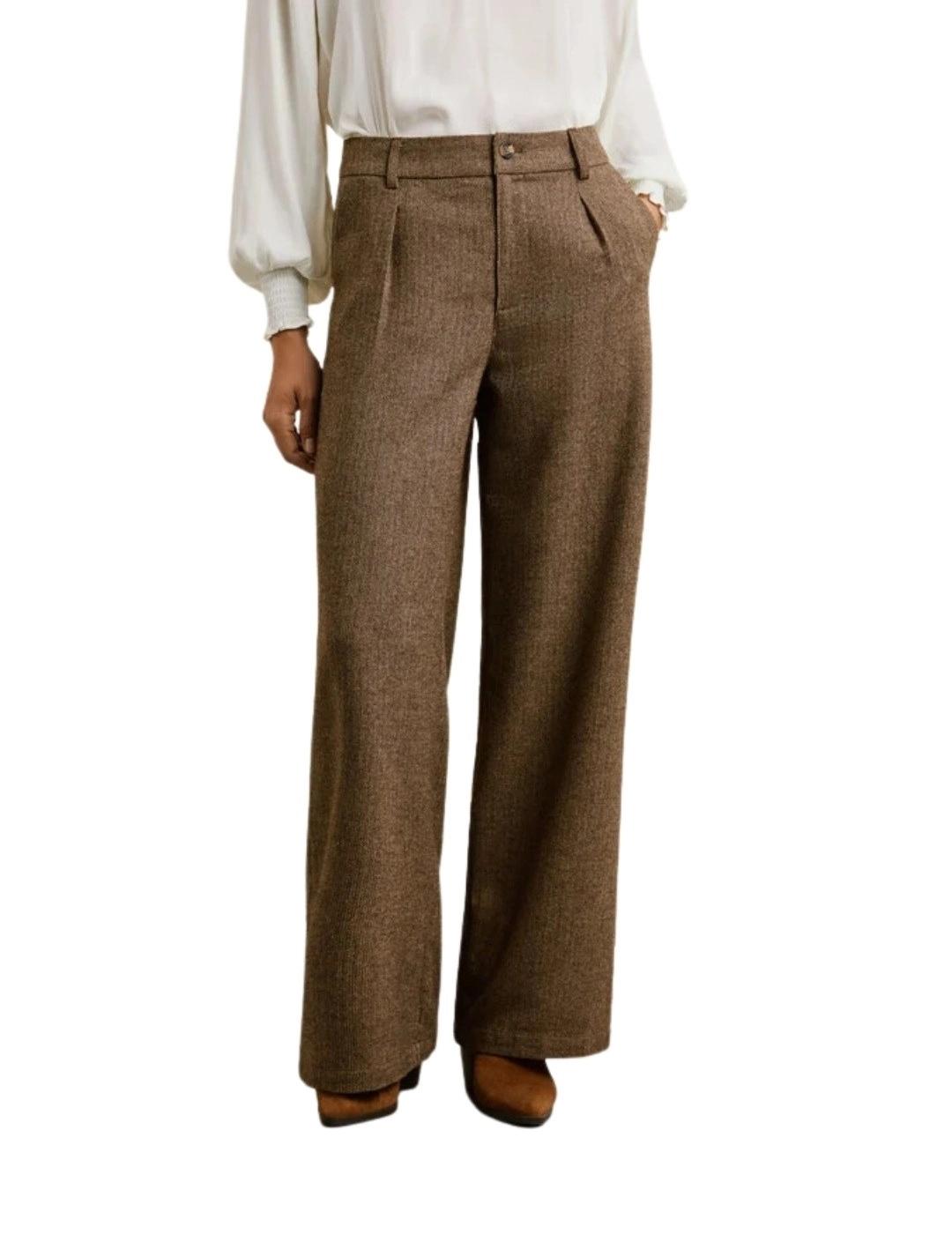 Pepe Jeans Pantalones Trinity Marrón