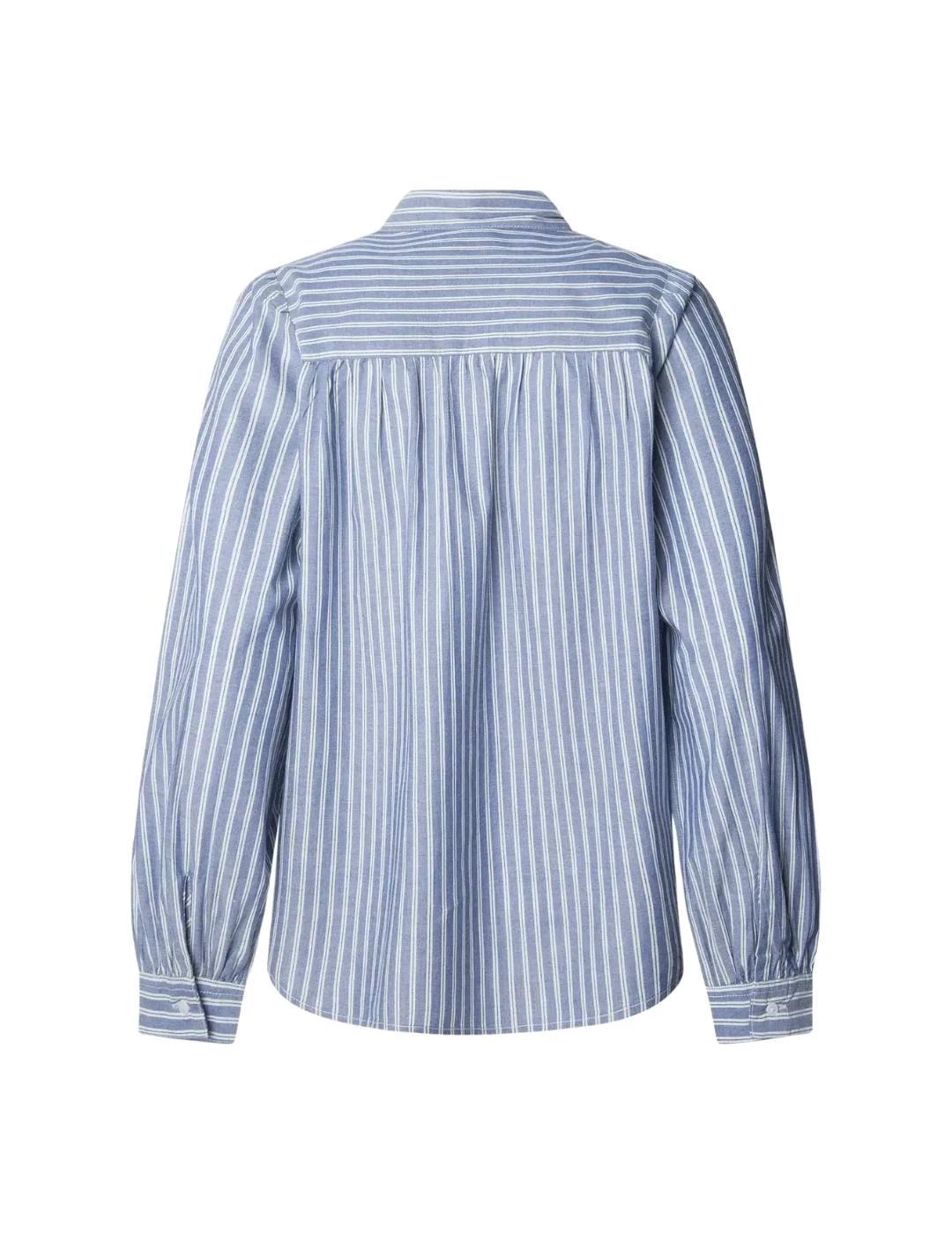 Pepe Jeans Camisa Maty Azul de rayas