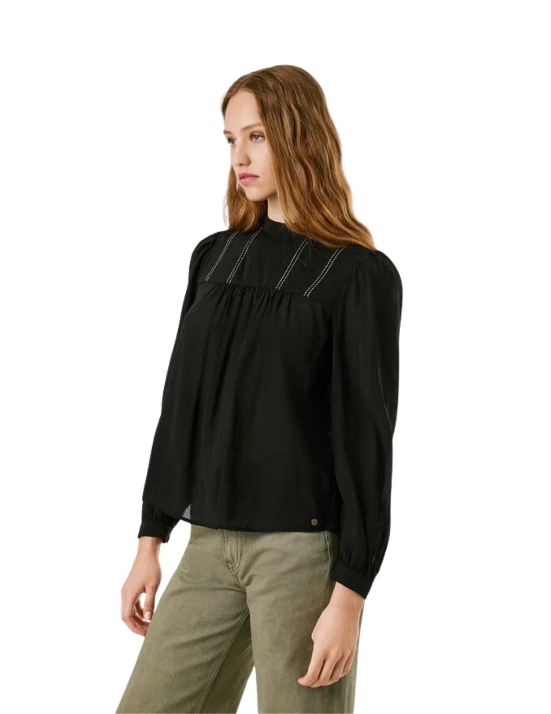 Pepe Jeans Camisa Pipy Negra